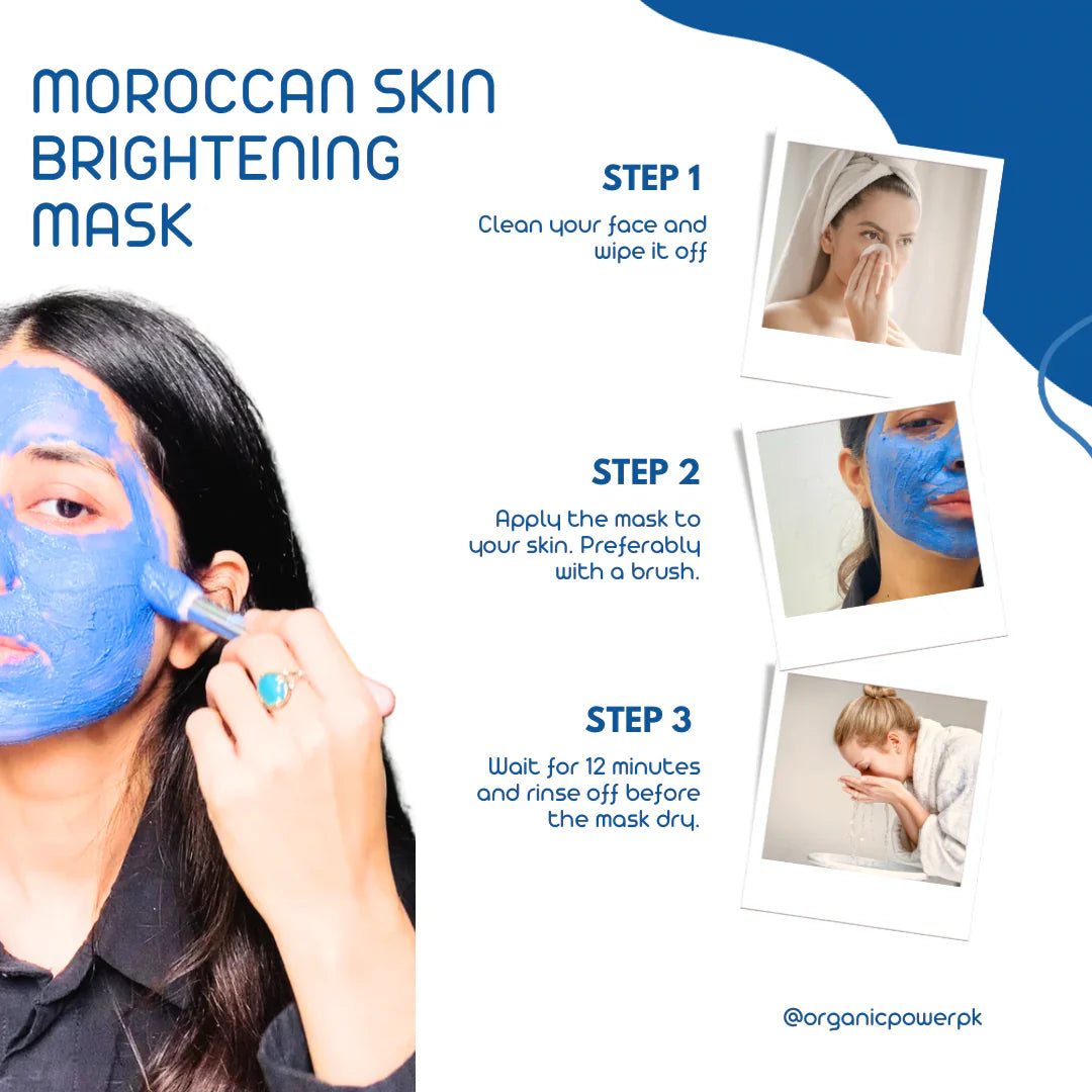 Moroccan  Nila  Powder for skin whitening Buy1 Get1 Free (100% Orignal)