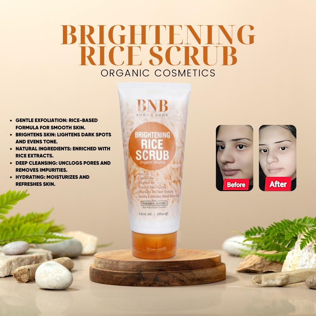 BNB Radiance Resurgence Bundle ( Rice Extract Kit + Free Vitamin E Spf 60 )