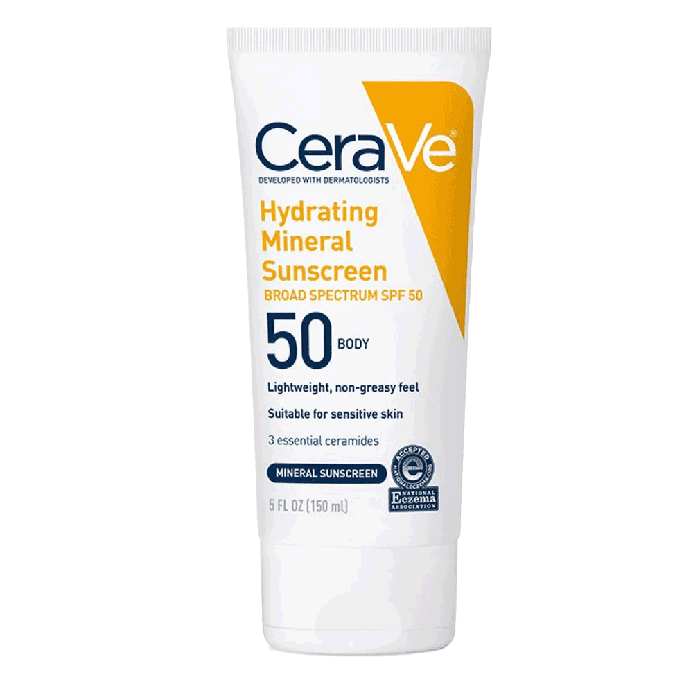 CeraVe 4-in-1 Skincare Kit: Night Cream, Sunblock, Cleanser & Serum for Radiant Skin