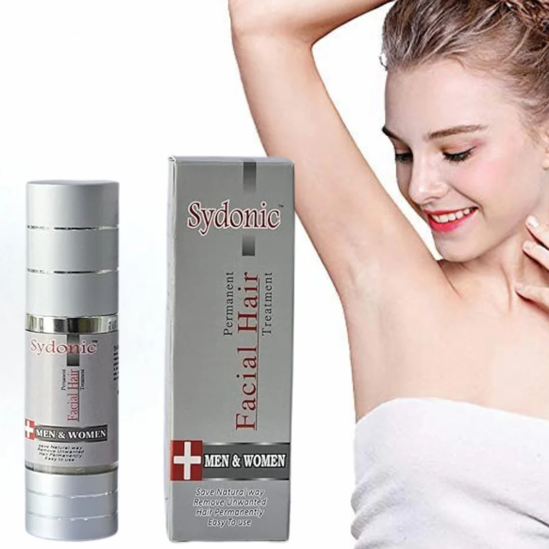 Sydonic Permanent Hair Removal Cream – For Face, Body, and Sensitive Areas | Dermatologist-Tested Solution