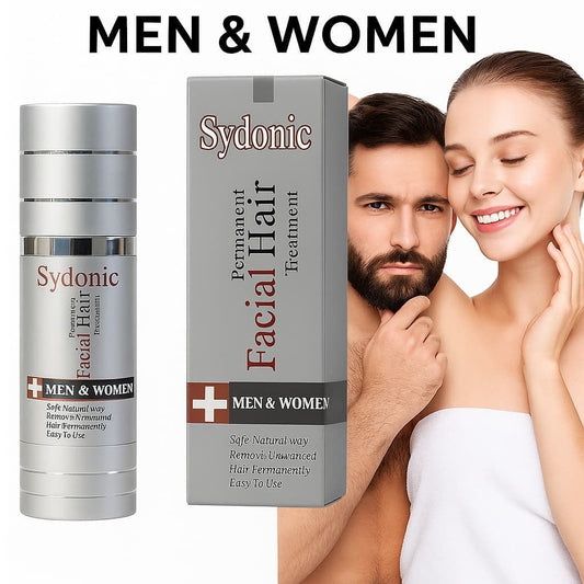Sydonic Permanent Hair Removal Cream – For Face, Body, and Sensitive Areas | Dermatologist-Tested Solution