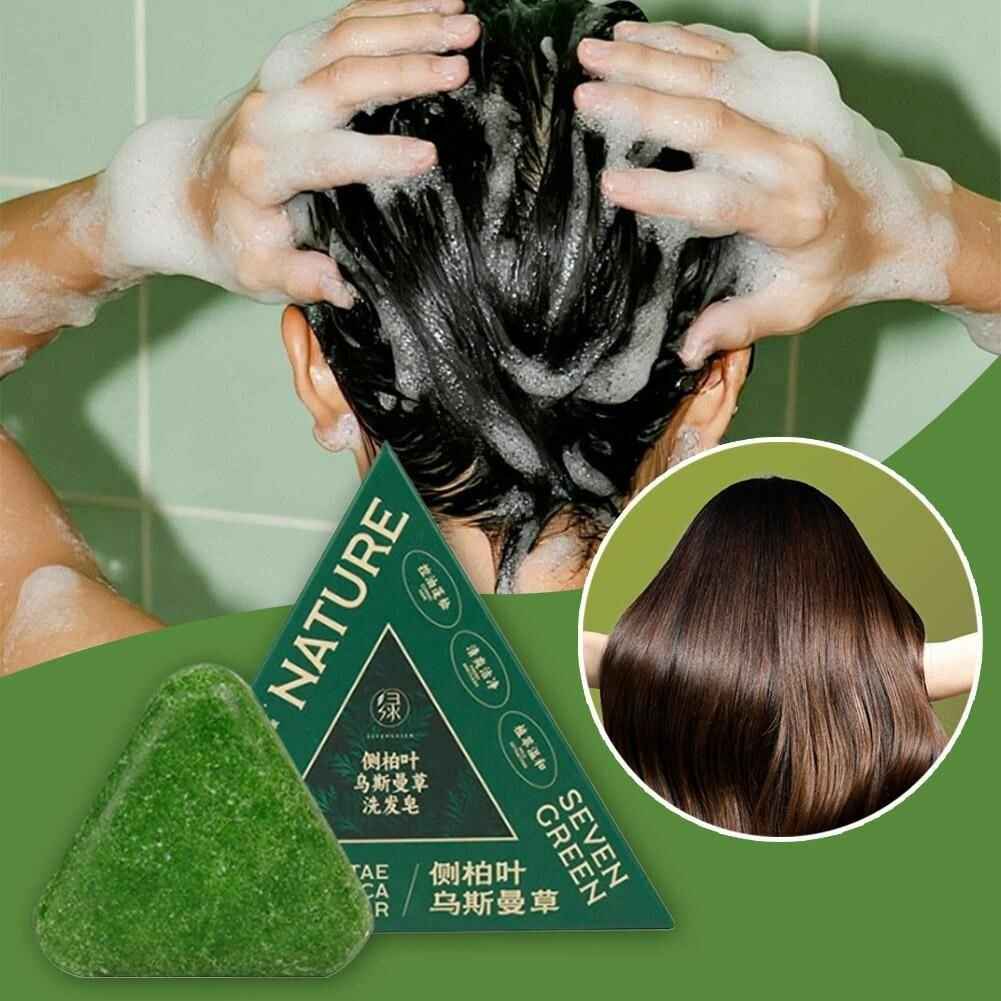 Seven Green Shampoo Bar - Nature Triangle Hair Care